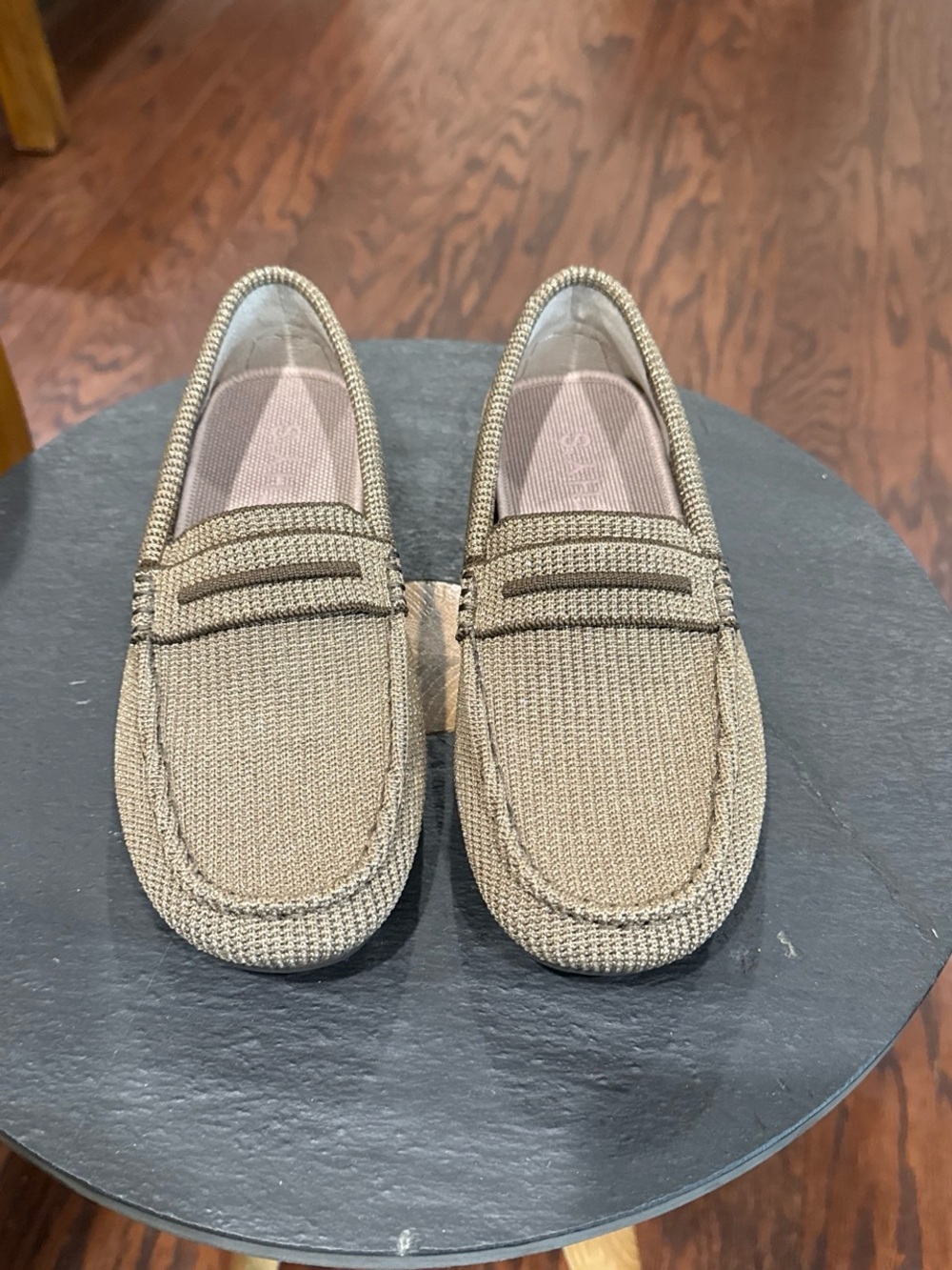 Rothy's bronze Woven Loafers the driver size W8 preppy casual classic - Picture 3 of 8